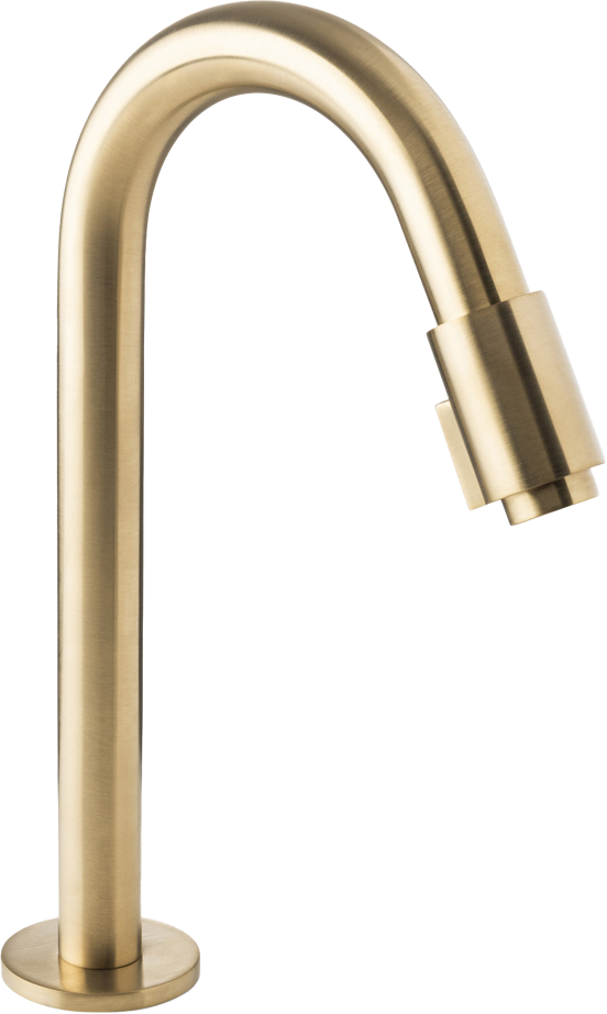 Blaufoss Ottawa verhoogde koudwaterkraan Brushed Gold