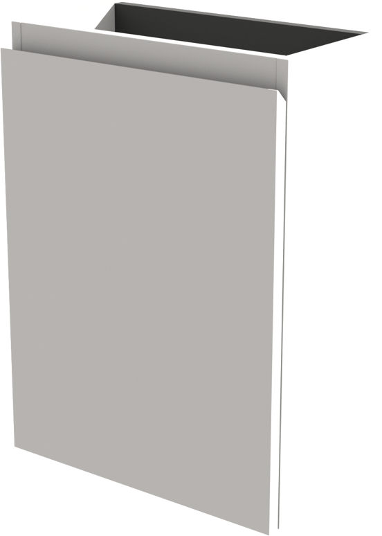 Linie Lado zwevend toiletmeubel 40 x 22 cm mat wit met Vano wastafel in glanzend composiet marmer