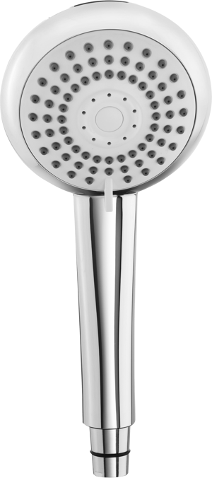 Blaufoss Solar douchette 1 fonction de jet chrome et blanc brillants