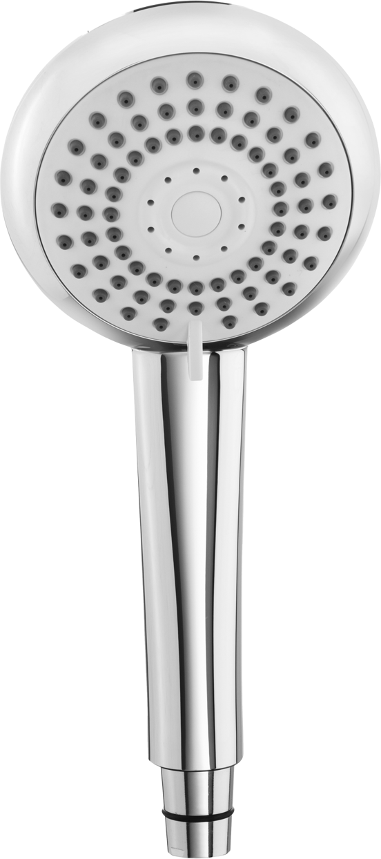 Blaufoss Solar douchette 1 fonction de jet chrome et blanc brillants