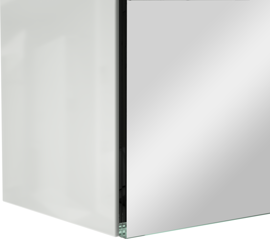 Storke Reflecta spiegelkast 95 x 75 cm hoogglans wit