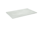 Storke Edge tablette simple mélaminé béton gris argent 85 x 52 cm