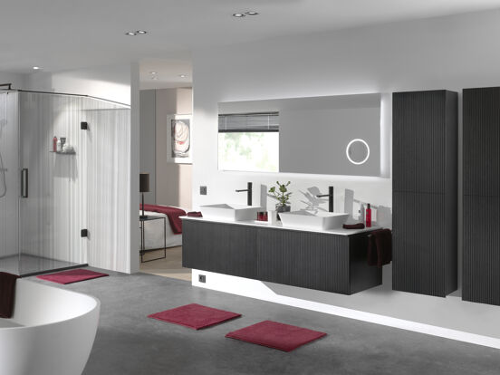 Balmani Testa beker mat wit Solid Surface 7x10,5cm