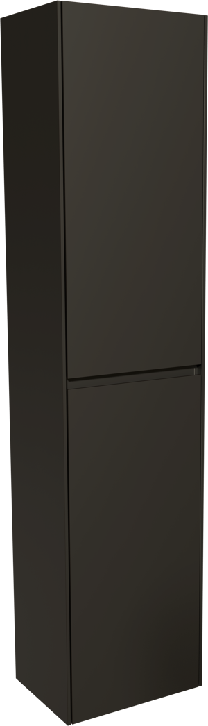 Storke Edge zwevende badkamerkast mat zwart 40 x 30 x 170 cm