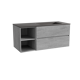 Storke Edge badkamermeubel met Scuro wastafel