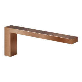 Blaufoss Noma Small Handdoekhouder Brushed Rosegold 19cm