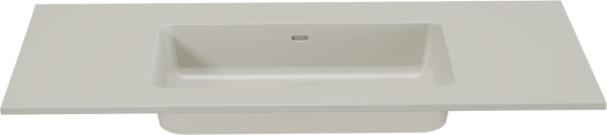 Storke Diva plan simple top solid soie grise matte 105 x 52 cm