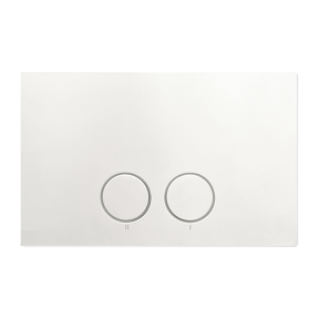 Perleas bedieningspaneel mat wit voor Ideal Standard Prosys inbouwreservoir