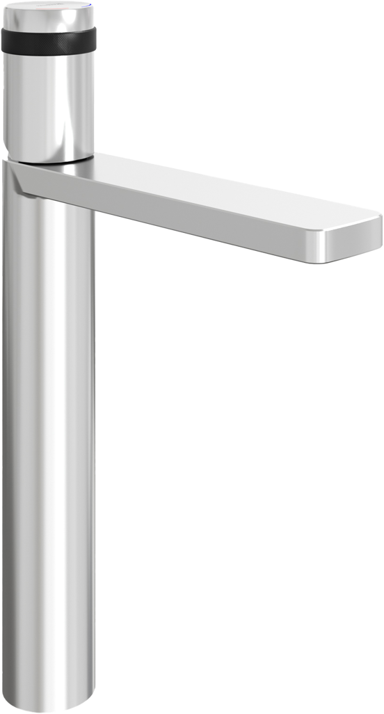 Blaufoss Sonic robinet de lavabo réhaussé chrome brillant