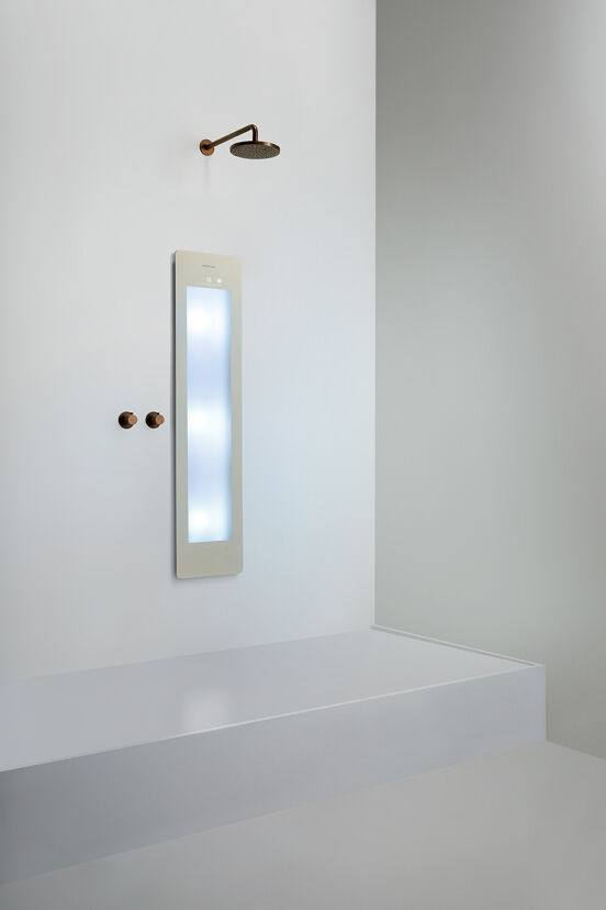 Sunshower Plus M Infrarood en UV Inbouw sand white