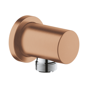 Grohe Rainshower Round doucheslangaansluiting 1/2" brushed warm sunset