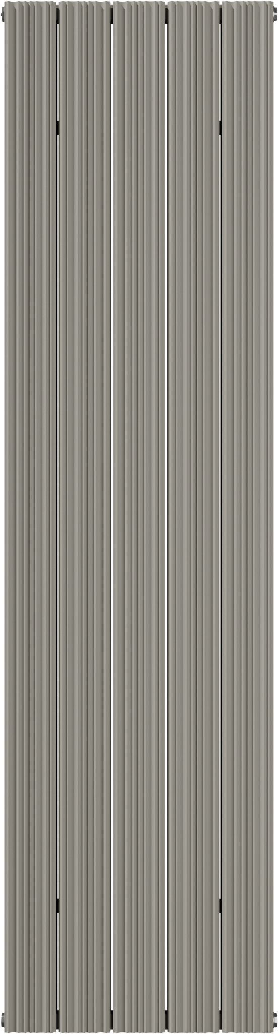 Vipera Mares sèche-serviettes double 47 x 180 cm chauffage central soie grise raccordements latéral et central possibles 1821W