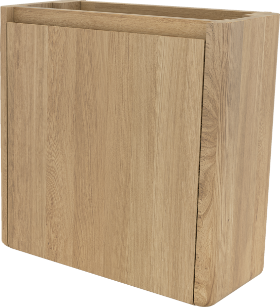 Balmani Fara zwevende fonteinkast 45 x 22 cm naturel eiken