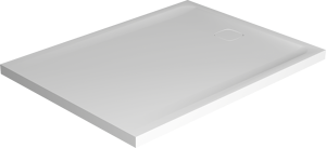 Balmani Bayou douchebak 120 x 90 cm solid surface mat wit