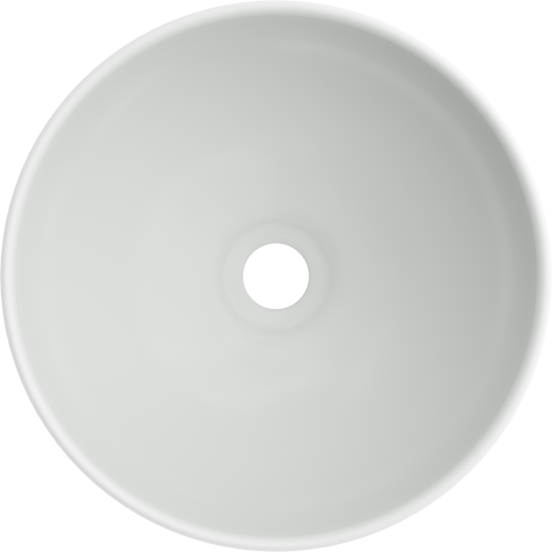 Linie Lavo vasque à poser porcelaine blanc mat rond Ø 32 cm