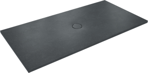 Balmani Thanos receveur de douche 180 x 90 cm granit noir adouci