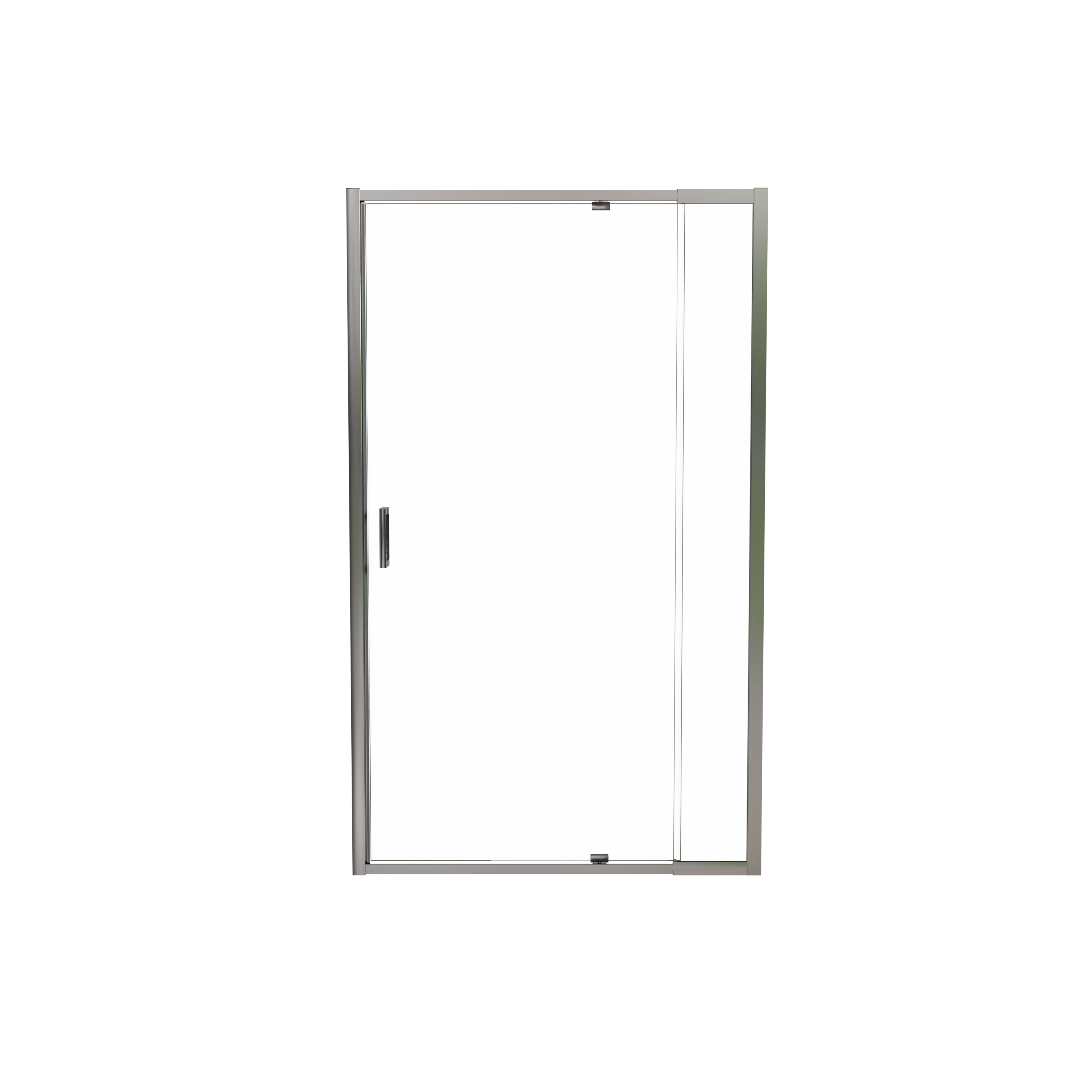 Luca Varess Vidor Telescope douche draaideur 120 cm x 190 cm Helder glas glanzend chroom profiel