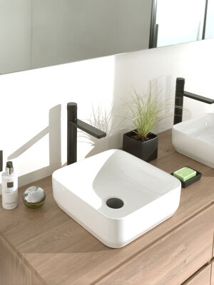 Luca Varess Messina Aufsatzwaschbecken