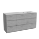 Storke Edge badkamermeubel met Diva wastafel