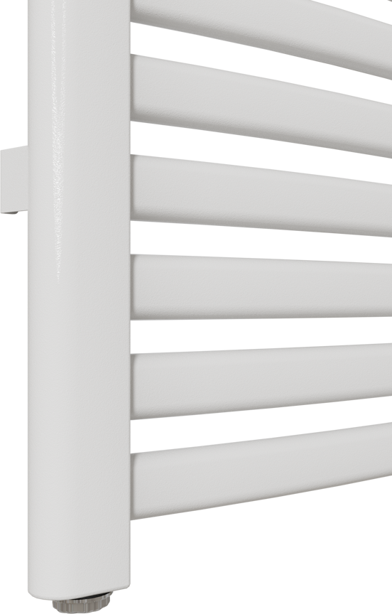 Vipera Kanza Rx sèche-serviettes simple 50 x 180 cm chauffage électrique blanc brillant raccordement latéral 781W, résistance incluse