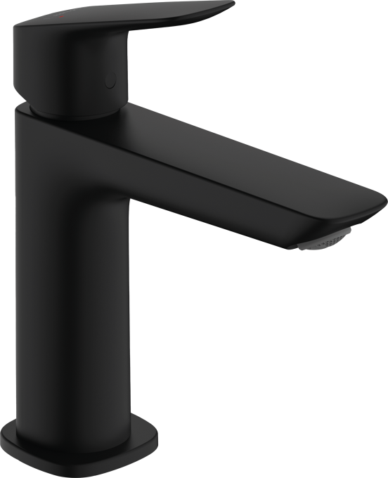 Hansgrohe Logis 800 Niedrige Waschtischarmatur Schwarz matt