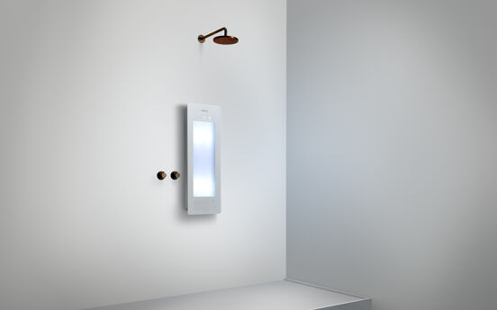 Sunshower Plus S Infrarood en UV Vlakke opbouw white