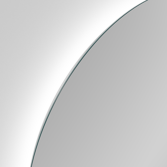Balmani Giro Touch rond badkamerspiegel Ø 60 cm met spiegelverlichting en anti-damp