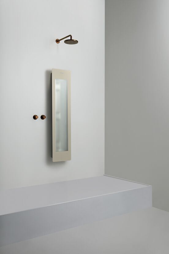 Sunshower One M Infrarood Vlakke opbouw sand white