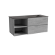 Storke Edge badkamermeubel met Scuro wastafel