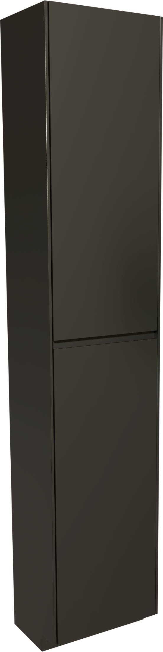 Storke Edge staande badkamerkast links mat zwart 40 x 30 x 200 cm