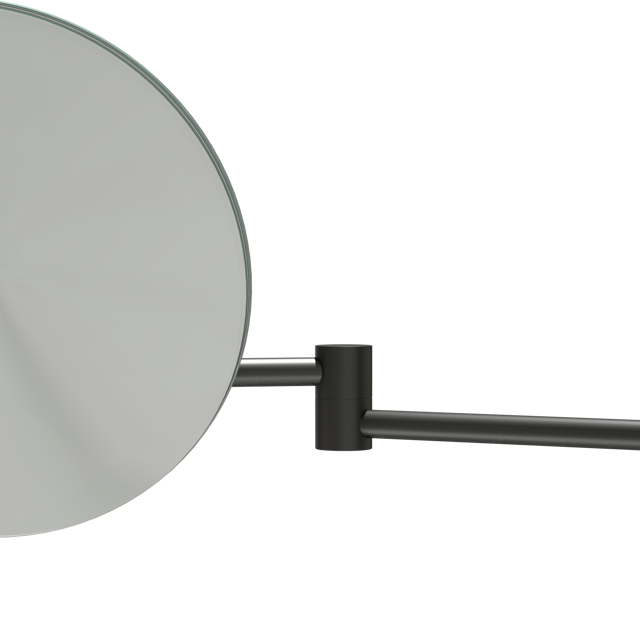 Blaufoss Make-up-Spiegel rechteckig, Chrom stehend, 21 x 13 cm