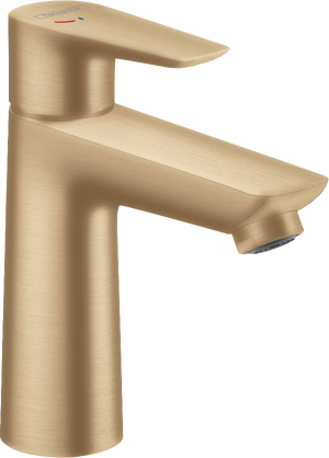 Hansgrohe Talis E110 verlaagde wastafelkraan brushed bronze