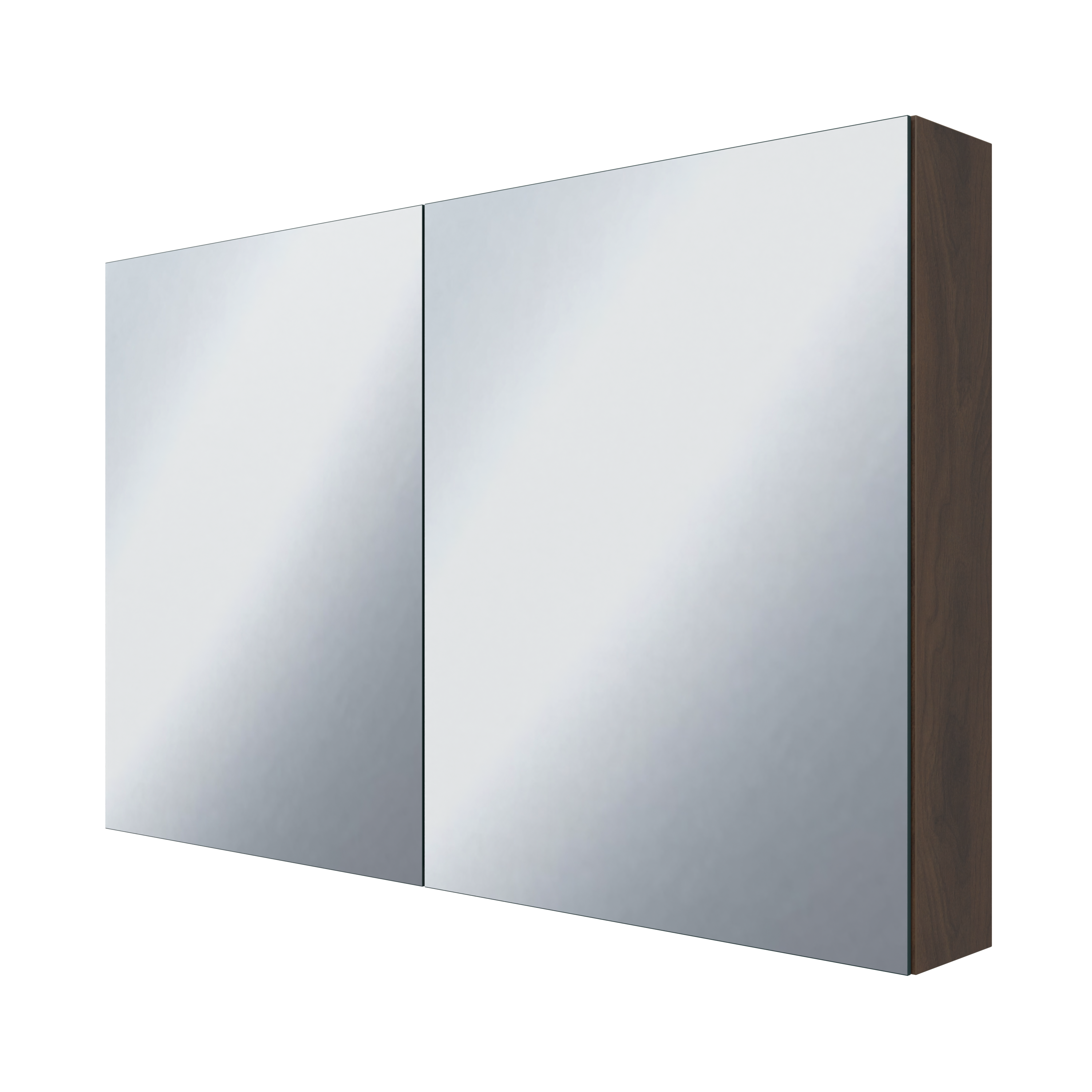 Storke Reflecta spiegelkast 120 x 75 cm notenhout