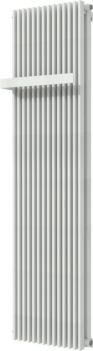 Vipera Corrason radiateur de salle de bains double 50 x 180 cm chauffage central blanc mat raccordements latéral et central possibles 2.857W