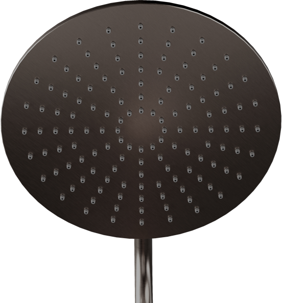 Blaufoss Round 300 thermostatische regendoucheset Brushed GunMetal