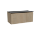 Storke Ribs meuble salle de bains avec tablette pour vasques Panton