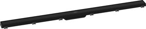 Hansgrohe RainDrain Match douchegoot afwerkset 120cm mat zwart