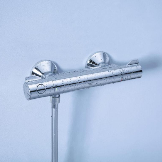 Grohe Grohtherm 800 Thermostat-Duscharmatur: Chrom glänzend