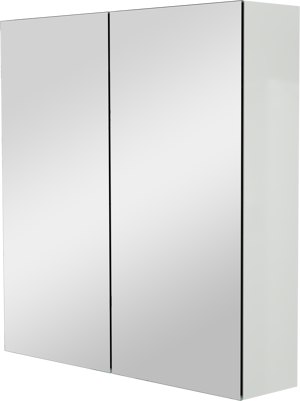 Storke Reflecta spiegelkast 75 x 75 cm glanzend wit