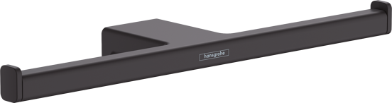Hansgrohe AddStoris Wc-rol houder mat zwart
