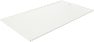 Balmani Andes receveur de douche 180 x 100 cm solid surface blanc mat