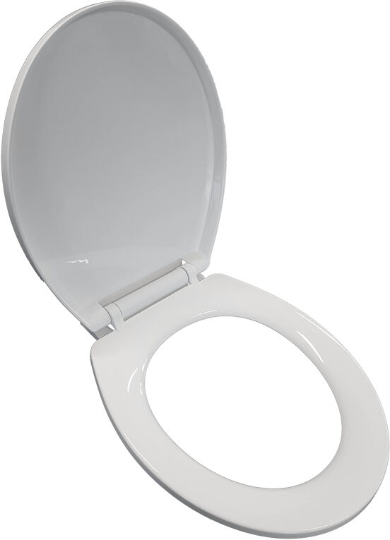 Linie Rino hangtoilet glanzend wit open spoelrand