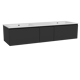 Storke Edge meuble salle de bains avec lavabo Diva