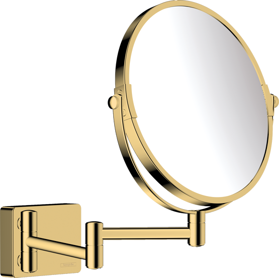 Hansgrohe AddStoris Miroir grossissant or brillant