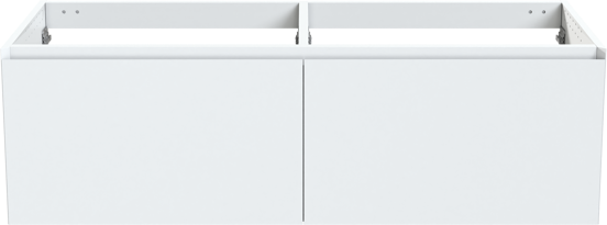 Balmani Idra zwevende wastafelonderkast 150 x 55 cm mat wit 4 lades