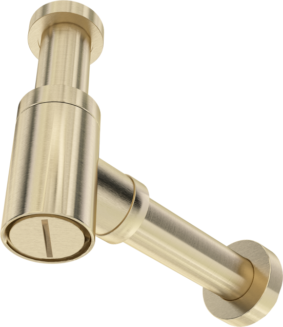 Santeg Styledrain MINI-X afvoer voor fontein 32mm Brushed Champagne Gold