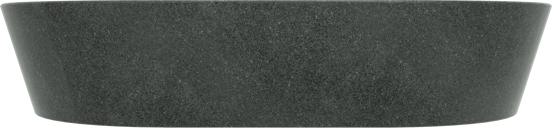 Balmani Still vasque à poser granite aiguisé ovale 54 x 34 cm