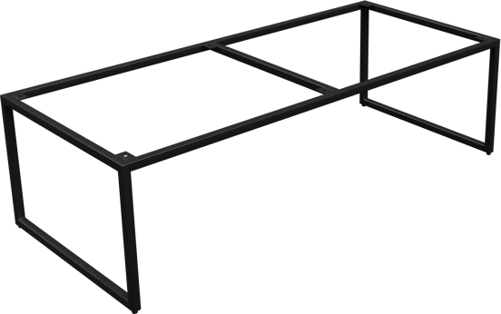 Linie Lado cadre décorative noir mat 100 x 44 cm