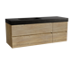 Storke Edge meuble salle de bains avec lavabo Scuro High