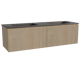 Storke Ribs Badmöbel mit Scuro Waschtisch